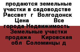 продаются земельные участки в садоводстве “Рассвет“ г. Волгодонск › Цена ­ 80 000 - Все города Недвижимость » Земельные участки продажа   . Кировская обл.,Соломинцы д.